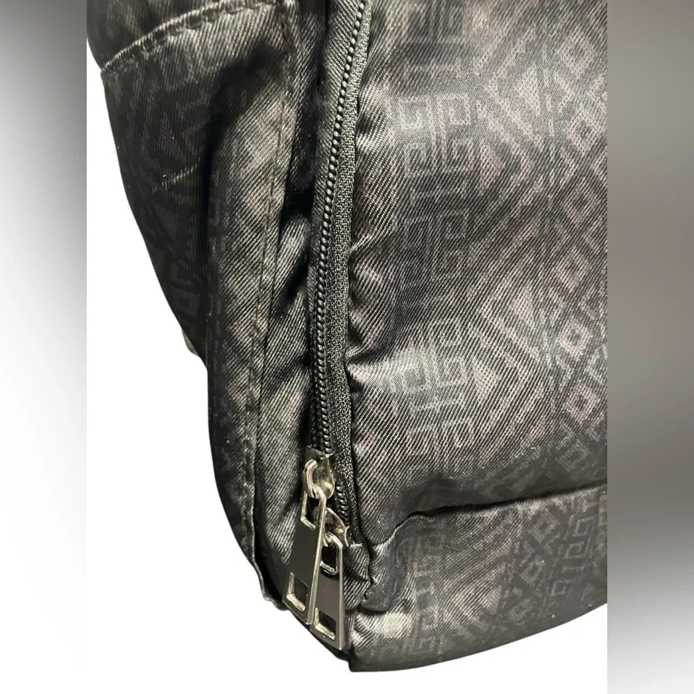 Monbebe Bolt Diaper Bag Backpack with Bassinet Changing Station Urban Boho Black